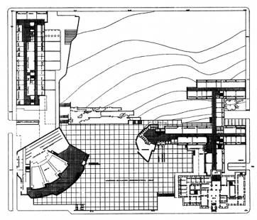 City and Regional Police Headquarters - The administrative building is located in the upper left corner.