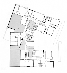 Educational center for primary school teachers - Floor plan - foto: © Lahdelma & Mahlamäki Architects