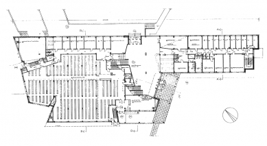 Otaniemi Technical University Library - Ground floor plan - foto: archiv redakce