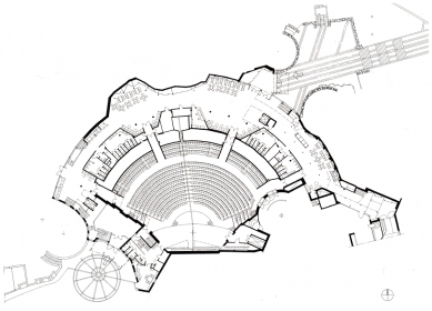 Aula Magna - Půdorys přízemí - foto: archiv redakce