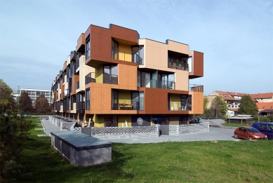 Residential block Tetris - foto: © Petr Šmídek, 2007