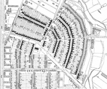 Housing Estate Törten - Situation of the area from 1999 - foto: archiv redakce