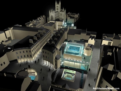 Thermae Bath Spa - Vizualizace - foto: © Grimshaw