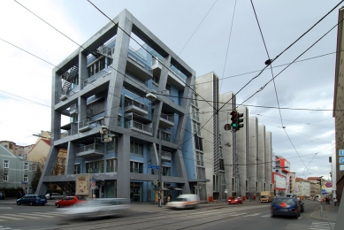 Kancelářský a bytový dům na Schlachthausgasse - foto: Martin Rosa