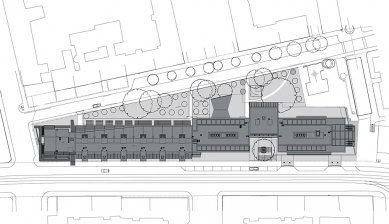 Office and residential building on Schlachthausgasse - Situation - foto: Coop Himmelb(l)au