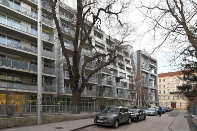 Kancelářský a bytový dům na Schlachthausgasse - foto: Petr Šmídek, 2024