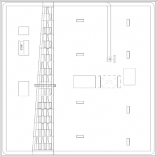 Netherlands Institute for Sound and Vision - Roof drawing - foto: Neutelings Riedijk Architects