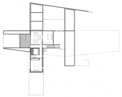 Dům v Cape Schanck - Suterén - foto: Jackson Clements Burrows Pty Ltd Architects