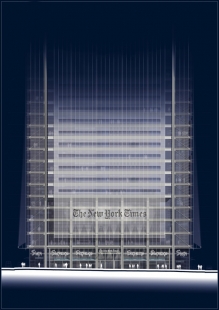 The New York Times - Detail vstupu - foto: © RPBW