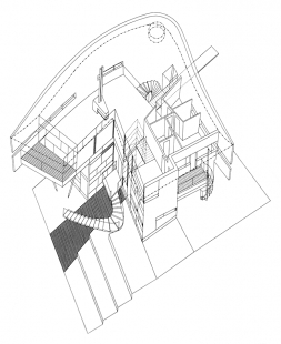 Moby Dick House - Axonometrie - foto: © Arkkitehdit NRT Oy