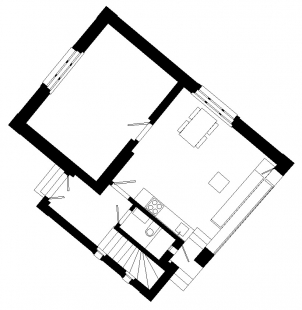 Dům s oknem - Současný stav - foto: HŠH architekti