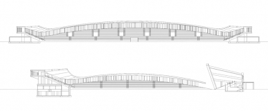 The Ring - extension of the football stadium - Řezy stadionem - foto: © OFIS arhitekti