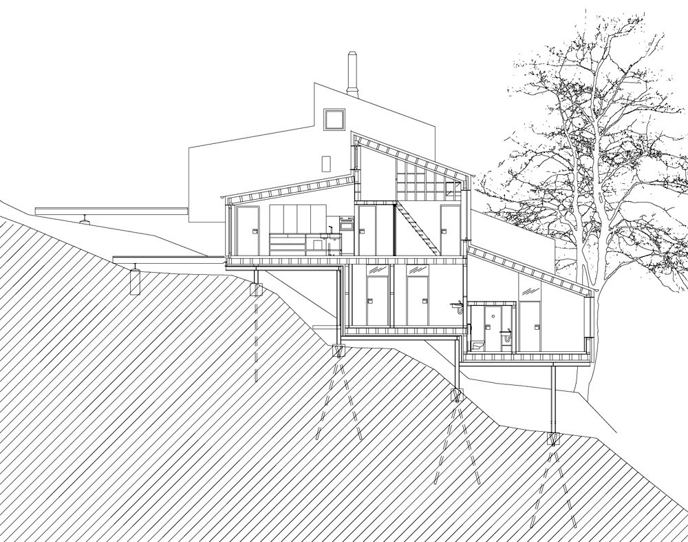 archiweb.cz Rodinný dvojdům v Zadní Třebani