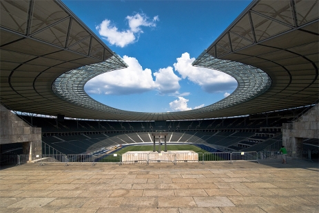 Berlínský olympijský stadion - foto: Petr Šmídek, 2008