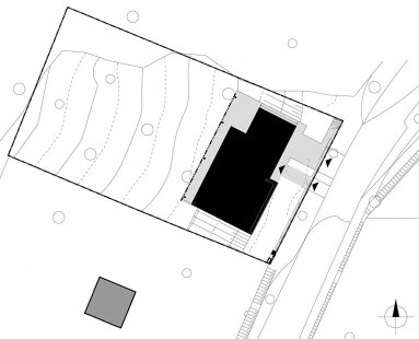 Rodinný dům v Chotovinách - Situace - foto: OK PLAN ARCHITECTS, S.R.O.