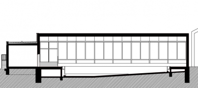 Rekonstrukce bazénů SARAP Pražačka - Řez - foto: OK PLAN ARCHITECTS, S.R.O.