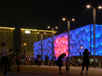 Beijing National Aquatic Center - foto: Bára Srpková