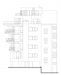 Block of Flats Gymnasticka - Pohled východní - foto: ANTA