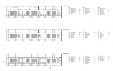 Study of the VUT Area "Academic Square" - FLOOR PLANS - foto: ARCHTEAM