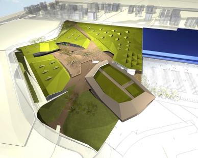 Meydan - Ümraniye Retail Complex & Multiplex - Computer model of the shopping area - foto: © FOA