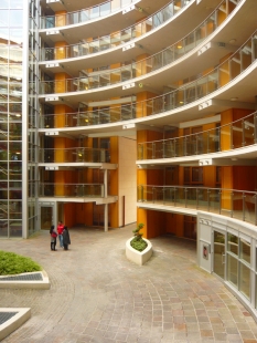 Dublin Gasworks - Vnitřní atrium - foto: Jan Vaněček