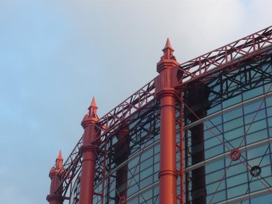 Dublin Gasworks - Detail fasády - foto: Jan Vaněček