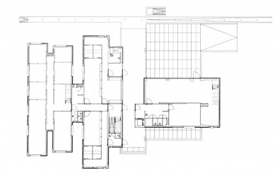 Policejní stanice v Boxtel - Půdorys přízemí - foto: IR Wiel Arets Architect & Associates