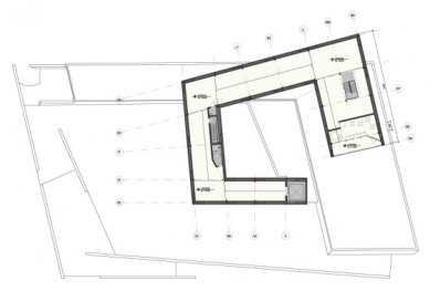 Muzeum umění a architektury v Nanjing - Level 2 - foto: © Steven Holl Architects