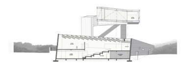 Nanjing Museum of Art & Architecture - Řez - foto: © Steven Holl Architects