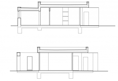 Vila v Nespekách - Příčné řezy