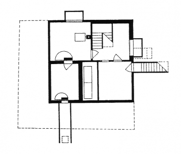 Single family house in Grabs - Půdorys suterénu