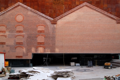 CaixaForum Madrid - Fotografie z průběhu rekonstrukce - foto: Petr Šmídek, 2007