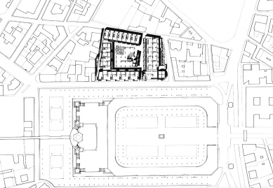 Espace Pitôt Residential Housing - Situace - foto: © Richard Meier & Partners Architects