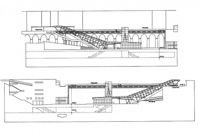 Železnice a autobusové nádraží Lausanne  - Sections