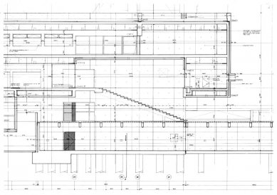 AZL Pension Fund HQ - Řez vstupní částí - foto: IR Wiel Arets Architect & Associates