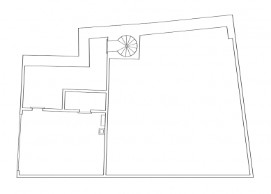 Linard Bardill House - Floor plan of the basement - foto: © Valerio Olgiati, Flims