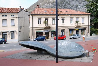 Fountain in Solkan - foto: Petr Šmídek, 2008