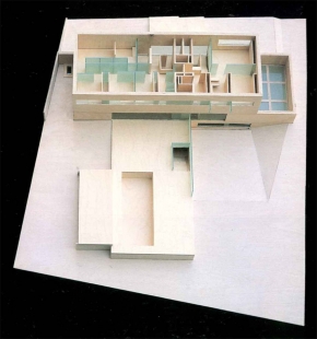 Arets-Sijstermans House + Studio - Model - foto: IR Wiel Arets Architect & Associates