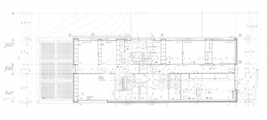 Arets-Sijstermans House + Studio - Půdorys patra - foto: IR Wiel Arets Architect & Associates