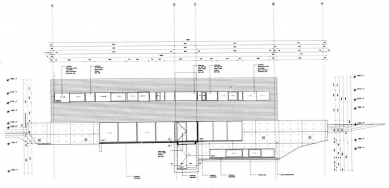 Vlastní dům a studio Wiel Aretse - Východní pohled - foto: IR Wiel Arets Architect & Associates