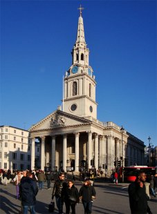 Rekonstrukce kostela St. Martin-in-the-Fields - foto: Rasto Udzan