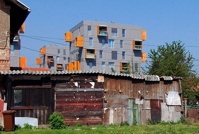 Sociální bydlení Poljane - foto: Petr Šmídek, 2008