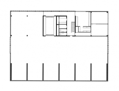 Werkhof Davos Tourismus - Floor plan 1st floor - foto: © Gigon/Guyer Architekten