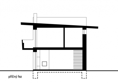 Family House Zdiby - <translation>Cut</translation> - foto: archiv INBLOK architekti