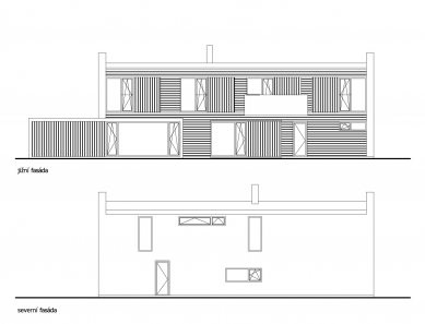 Family House Zdiby - Northern and Southern Views - foto: archiv INBLOK architekti