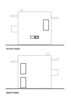 Family House Zdiby - <View eastern and western> - foto: archiv INBLOK architekti