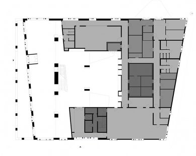 Mensa Moltke - <h1>Ground Floor Plan</h1> - foto: © J. MAYER H. Architects