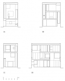 Wolf House - Cuts - foto: © Pezo von Ellrichshausen