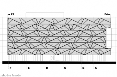 Multi-storey car park Novi Šarabon - Fasáda - foto: © A.biro