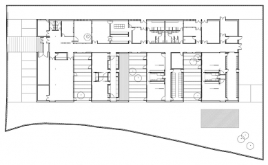 Oliver Kindergarden - Půdorys přízemí - foto: © Carroquino | Finner Arquitectos